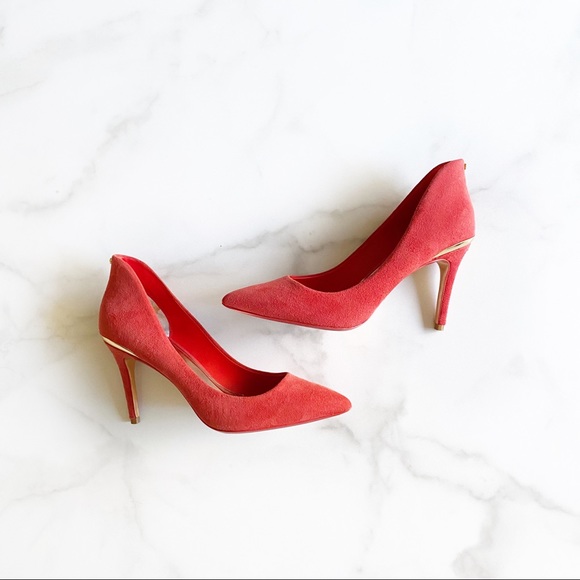 Ted Baker Saviy Coral Pump Size 8 